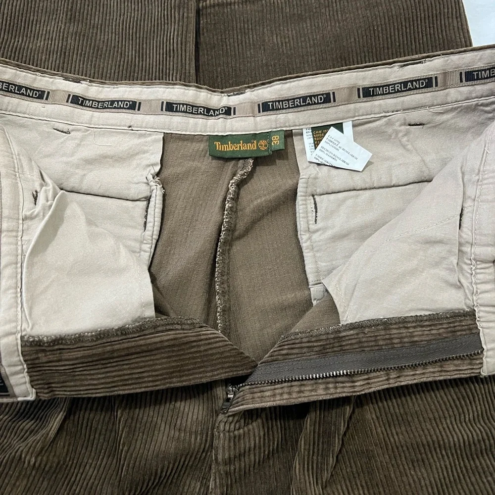 Timberland Corduroy Brown Pants with pockets